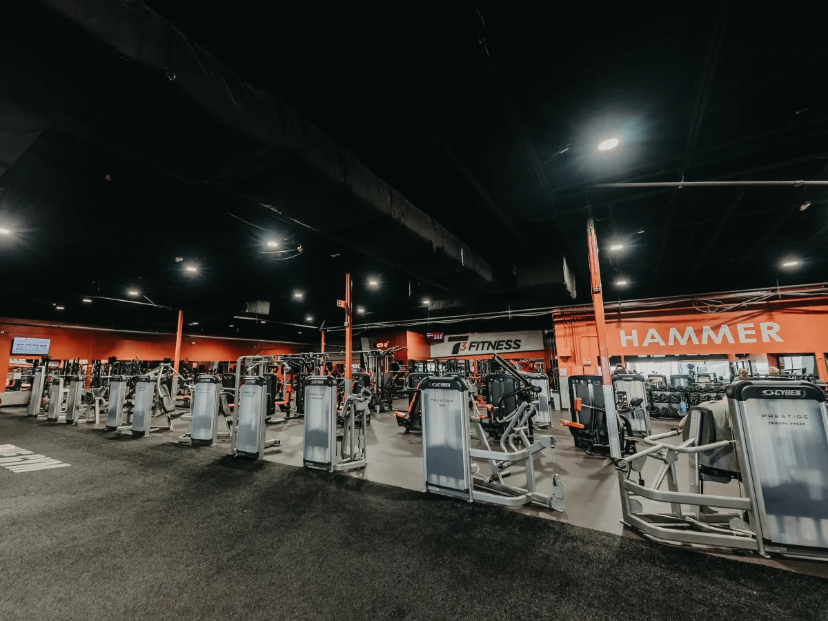 EQUIPMENT FLOOR at T3 Fitness