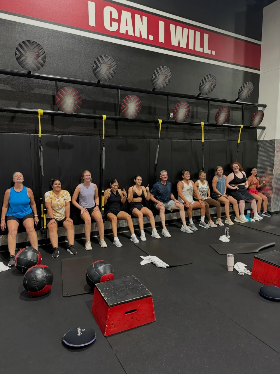 T3 bootcamp crew together after class